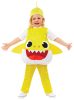 Baby Shark Yellow costume 1-2 years