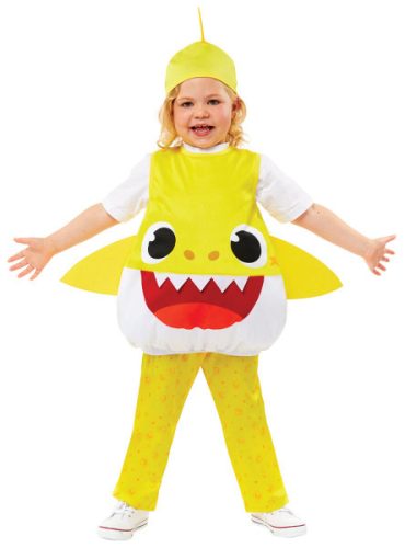 Baby Shark Yellow costume 1-2 years