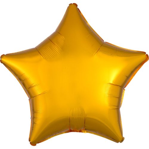 Metallic Gold Star foil balloon 48 cm