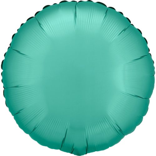 Silk Jade Green Circle foil balloon 43 cm
