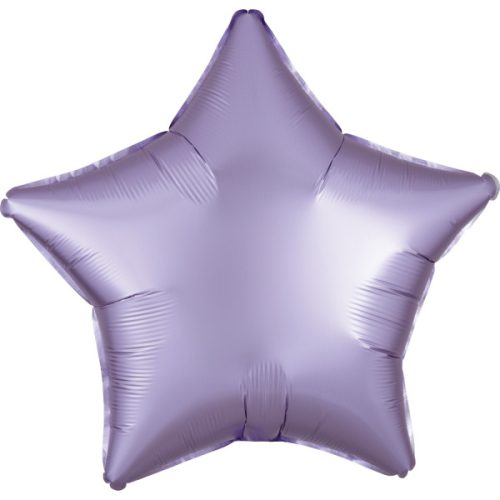 Silk Pastel Lilac Star foil balloon 48 cm