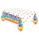 Paw Patrol Color Paws paper tablecloth 120x180 cm
