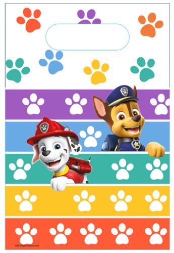 Paw Patrol Color Paws gift bags 8 pcs.
