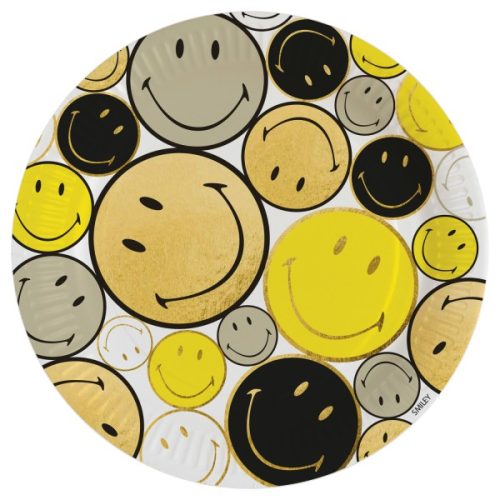Emoji Smiley Originals paper plate 8 pcs 23 cm