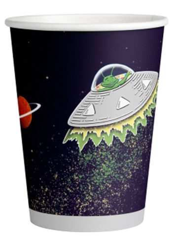 Space Space paper cup 8 pcs 250 ml