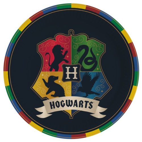 Harry Potter Houses paper plate 8 pcs 23 cm