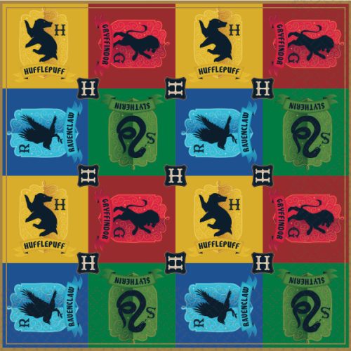 Harry Potter Houses napkin 16 pieces 33x33 cm