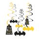 Batman City ribbon decoration 6 pcs set