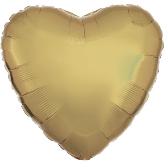 White Gold Foil Balloon 43 cm