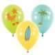 Summer Surf Party air-balloon, balloon 6 pieces 11 inch (22,8 cm)