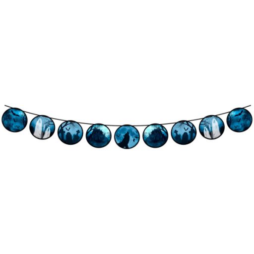 Halloween Haunted Forest, Haunted Forest Garland 200 cm