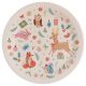 Christmas Winter Woodland Winter Forest Paper Plate set of 8, 23 cm