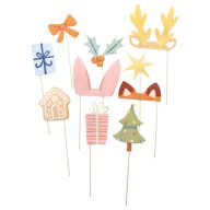   Christmas Winter Woodland Winter Woodland Photo Props 10-piece set