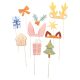 Christmas Winter Woodland Winter Woodland Photo Props 10-piece set