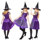 Witch Movie Purple Willow adult costume XS