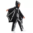 Halloween Pterodactylus Glow-in-the-dark Skeleton Costume 10-12 years