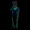 Paw Patrol Chase glow in the dark costume 4-6 years