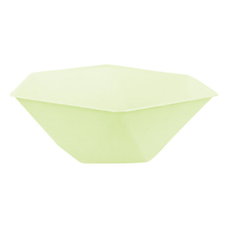 Green Vert Decor Hexagonal deep plate 6 pcs 15,8 cm