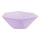 Purple Vert Decor Hexagonal deep plate 6 pcs 15,8 cm