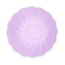 Colour Vert Decor Purple Deep Plate Set of 6 - 14.8 cm