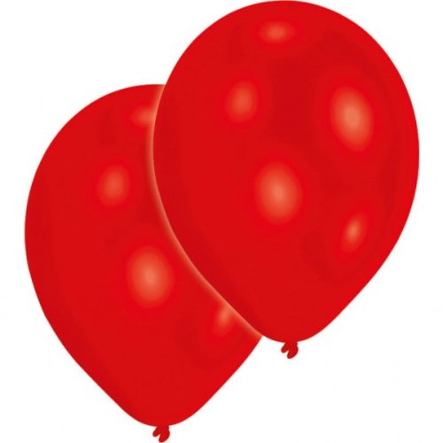 Red Red air-balloon, balloon 10 pieces 11 inch (27,5 cm)