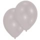 Silver Metallic Silver air-balloon, balloon 10 pieces 11 inch (27,5cm)