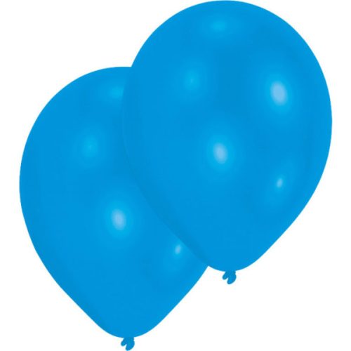 Blue Metallic Blue air-balloon, balloon 10 pieces 11 inch (27,5 cm)