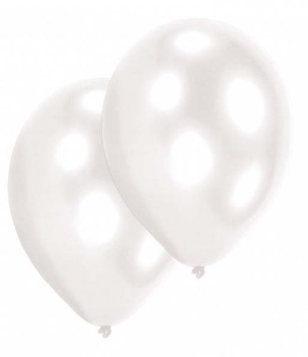 White Pearl White air-balloon, balloon 10 pieces 11 inch (27,5 cm)