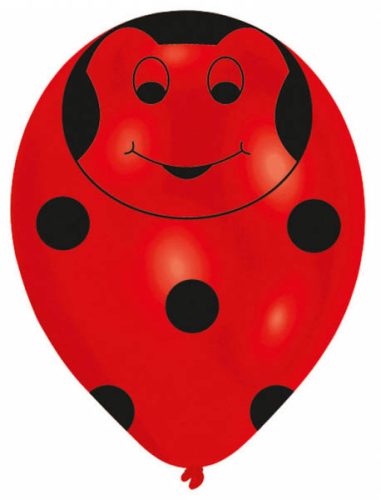 Ladybug Beetles air-balloon, balloon 6 pcs 11 inch (27,5cm)