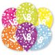 Happy Birthday 18 Colorful air-balloon, balloon 6 pcs 11 inch (27,5cm)