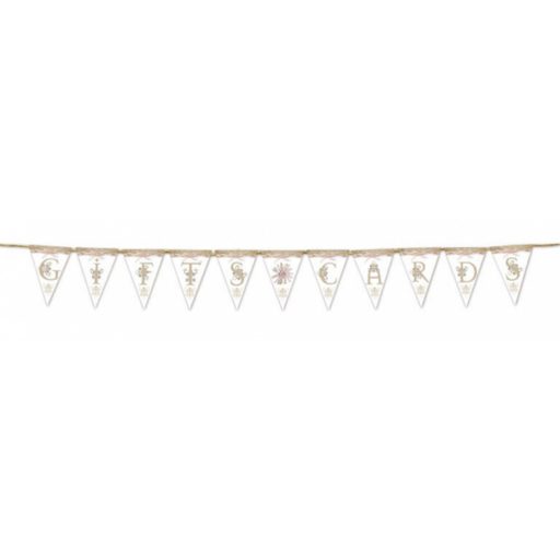 Wedding i Gifts & Cards flag garland 240 cm