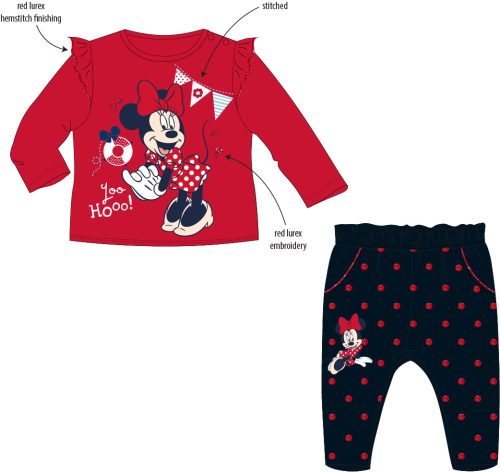Disney Minnie Red baby T-shirt + trousers, pants set 62-92 cm