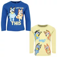   Bluey Let's Do children's long sleeve shirt, top 2 - 6 years / 92 - 116 cm