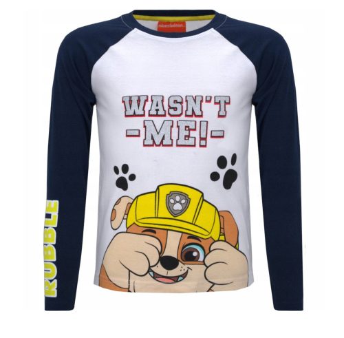 Paw Patrol Black Kids' Long Sleeve T-shirt 98-128 cm