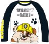 Paw Patrol Black Kids' Long Sleeve T-shirt 98-128 cm