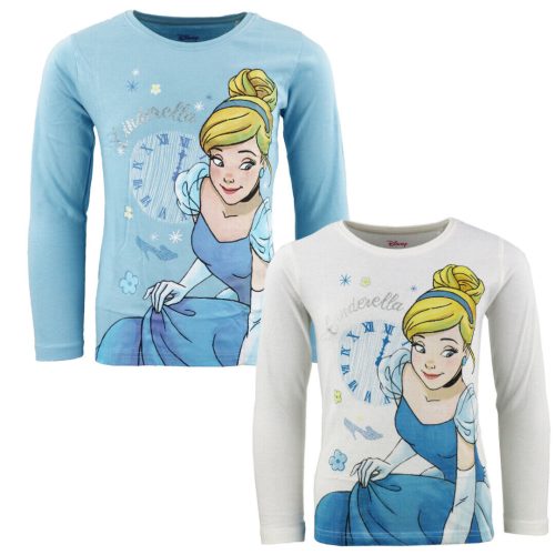 Disney Princess Cinderella Series Kids' Long Sleeve T-shirt 98-128 cm