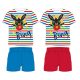 Bing Striped children's short pajamas 92-116 cm