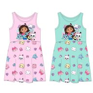   Gabby's Dollhouse children's summer dress 92-128 cm