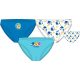 Baby Shark Blue Kids Underwear, Briefs 3 pieces/package