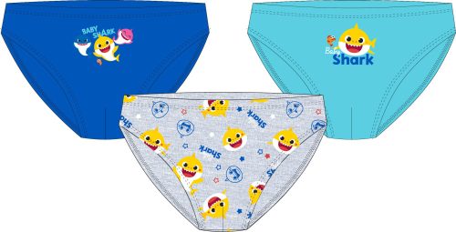 Baby Shark Kids Underwear, Briefs 3 pieces/package
