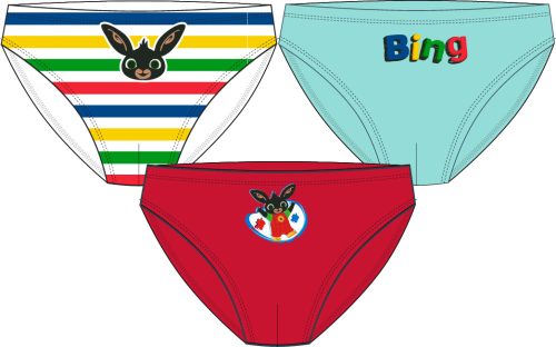 Bing kids lingerie, underwear 3 pieces/pack 92-110 cm