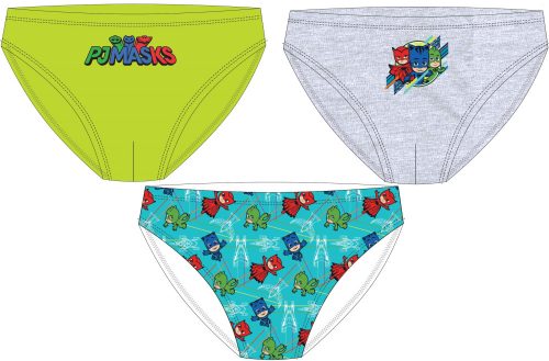 PJ Masks Kids' Underwear, Briefs 3 pieces/package