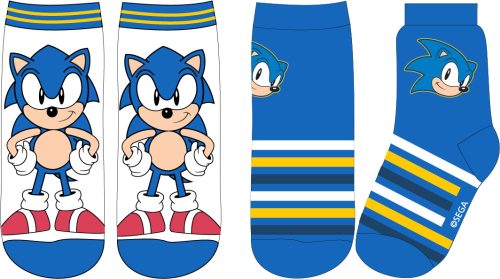 Sonic the hedgehog kids sock 23-34