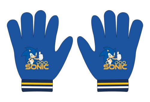 Sonic the hedgehog kids glove