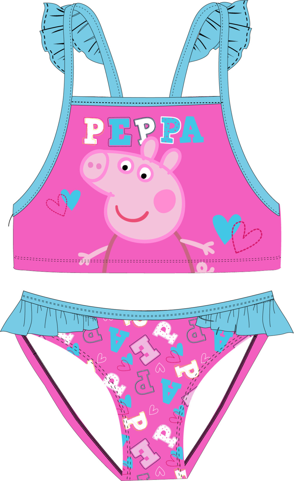 Peppa Pig Kids' Swimsuit 92-110 cm - Javoli Disney Online Store -