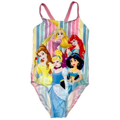 Disney Princess Striped kids swimsuit, swimming 98-128 cm