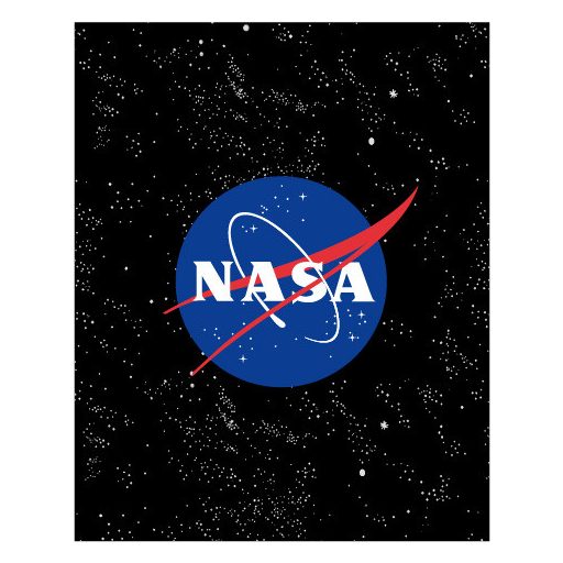 Nasa coral fleece polar blanket 120x150cm