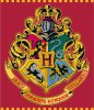 Harry Potter Red Coral Fleece Blanket 120x150 cm