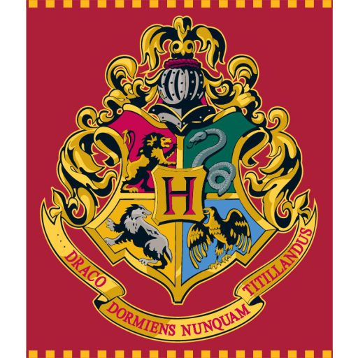 Harry Potter Red coral fleece, polar blanket 120x150cm