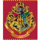 Harry Potter Red Coral Fleece Blanket 120x150 cm